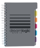 Good Value™ Spiral Notebook with Tabs - Cool gray 9